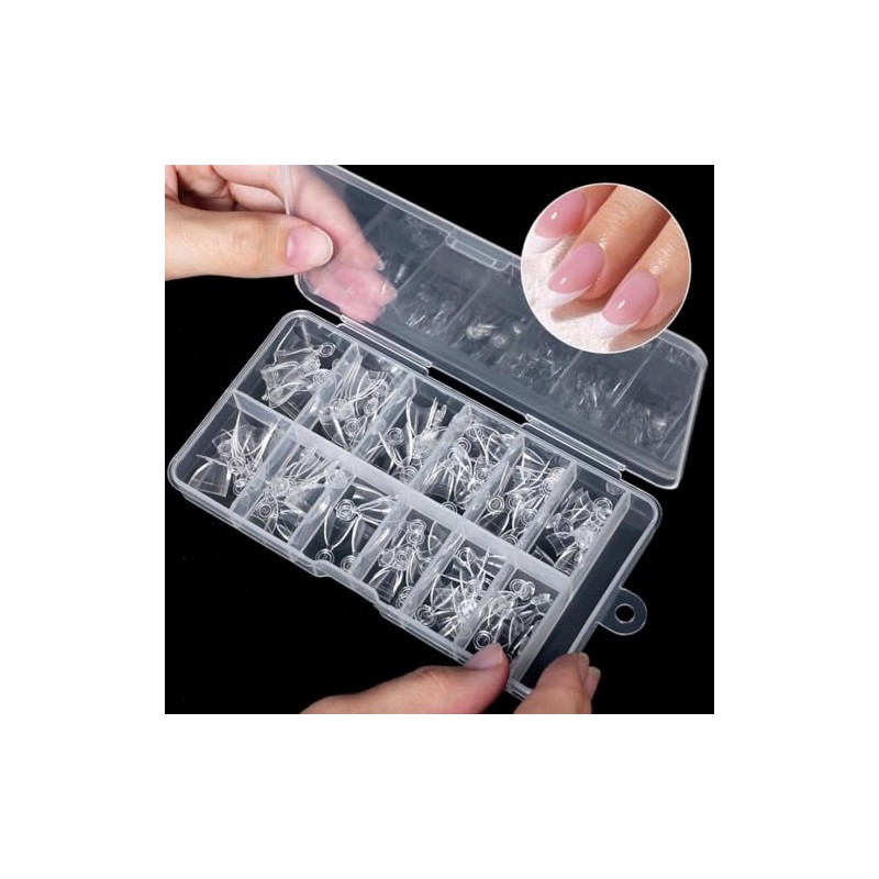 Ultra Soft Gel Tips Puntas De Uñas Extra Cortas 140