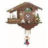 Trenkle Kuckulino Black Forest Clock Swiss House with Quartz Movement