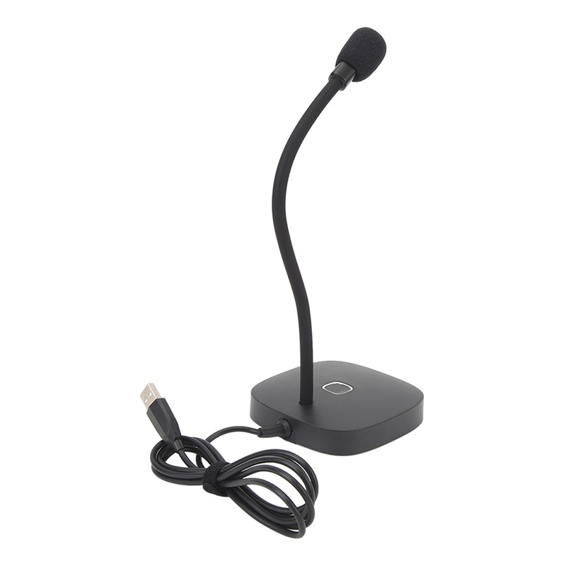 USB Computer Microphone PC Microphone Desktop Omnidirectional Condenser PC Laptop