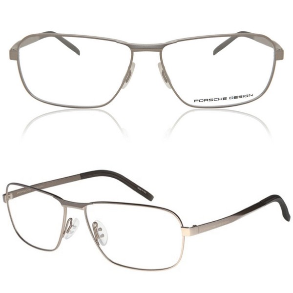 Porsche Design - P'8303-C Silver Light 58-14-140 Metal Rx Eyeglasses