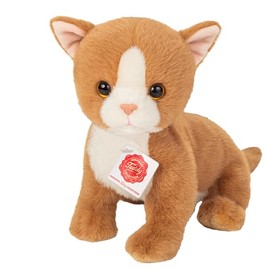 Teddy Hermann 91842 Baby Cat Red 24 cm Cuddly Toy Plush Toy