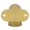 VARIOSAN 16393 Wall Plate 3/4 Inch 90° Wall Angle Brass