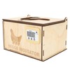 9 Egg Incubator Smart Pine Wood Efficient Thermostat Water Bed