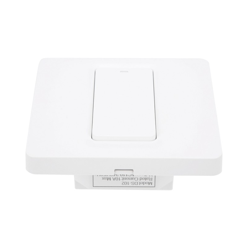 Wall Push Button Smart Light Switch Zero Fire 1 Gang