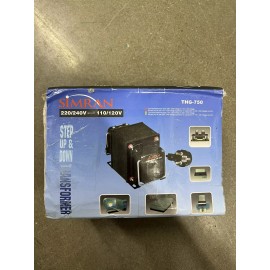 Simran THG-750 220/240V 110/120V Step Down Transformer 220 Volt To 110 Volt