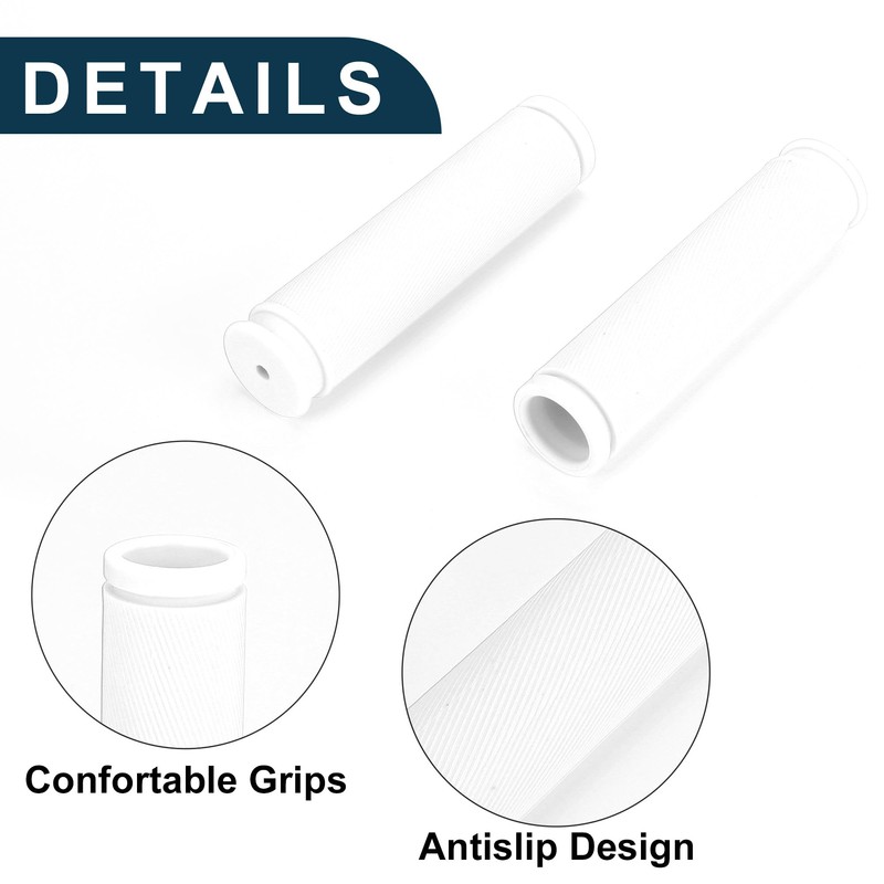 TUCKBOLD Bike Handlebar Grips Covers 125mm Long Lightweight | Bicycle