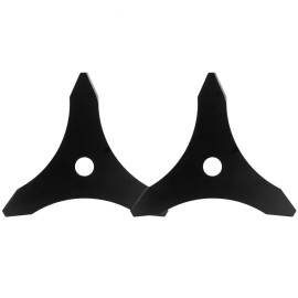 Dewalt Brush Trimmers, for Coocher Brush Trimmers 2 Pack 10" x 3 Teeth Steel Brush Cutter, Trimmer, Weed Eater Blade