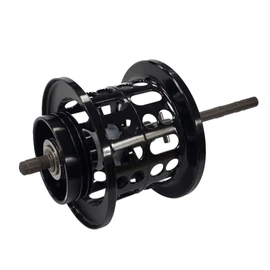 VISPREA For Daiwa Tatula 80 80H 80XH Compatible Bait Reel Replacement Spool Shallow Groove Spool Shallow Spool Bait Finesse Spool Metal Spool Modification Replacement Ultra-light Reel Spool Reel Parts
