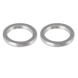 F FIERCE CYCLE 2 pieces 30 mm ID 40 mm OD motorcycle exhaust pipe seal for CG125