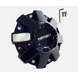 Mayhem Wheels Gloss Black C108040B01 806804B C-231-2 C-231-1-2 Center Cap