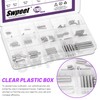 Swpeet 110Pcs M2 M3 M4 M5 304 Stainless Steel Dowel