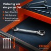 PRESCH Double Ratchet Wrench 10 13 17 19 mm -