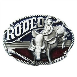 Urban Backwoods Rodeo VII Belt Buckle for Interchangeable Belt Buckle, multicoloured
