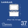 3 x Schloss & LOCK 1,1 lt Frischhaltebox rechteckig HPL815D