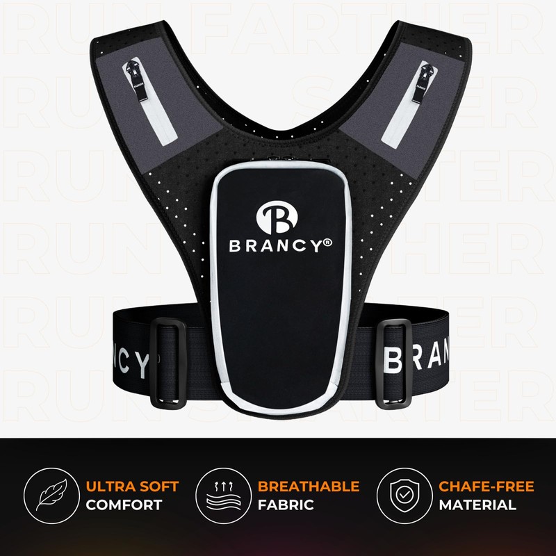 Brancy Running Phone Holder Vest | Lightweight & Durable Running