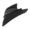 1 Pair Motorcycle Front Winglet Aerodynamic Wing Universal Black Replacement
