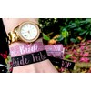 BRIDE TRIBE 'ROSE GOLD' Hen Party Wristbands (Pack of 10)