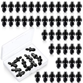 Drip Irrigation Plugs 1/4 Inch Drip Plugs Irrigation Tubing Plug Drip Irrigation Kit for Home Garden Lawn Pipe Irrigation System (200 Pieces)