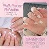 Virellay 240 Pieces Press On Nails French Set - False