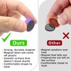 DIFIT Fridge Magnets, Magnets for Whiteboard, 100PCS 10 Colors, Small