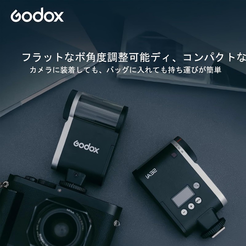 Godox IA32 Camera Flash Mini Flash for Canon Sony Nikon