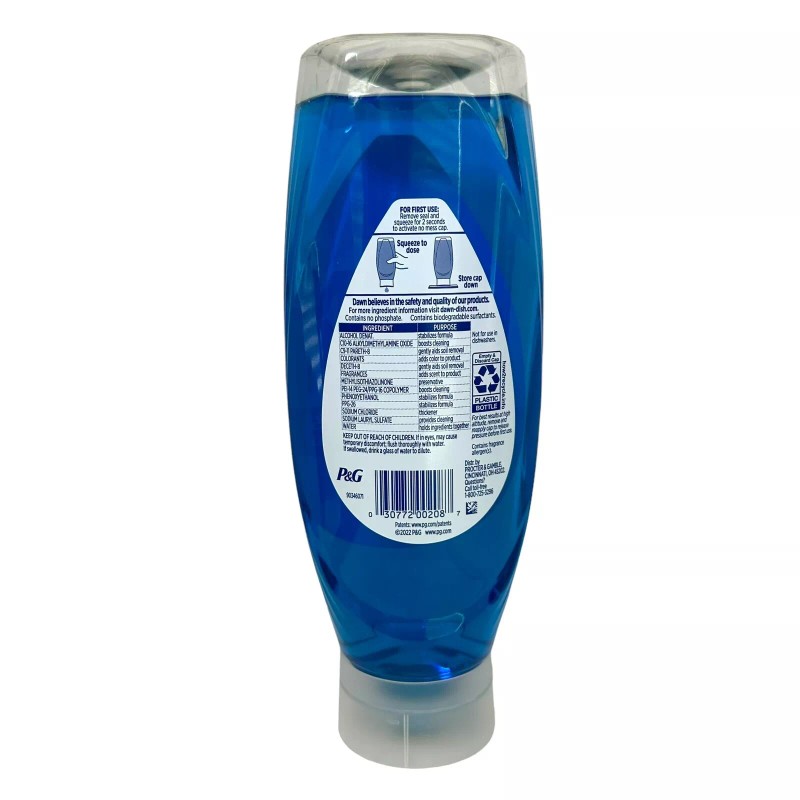 Dawn Ultra OLD SCENT Dishwashing Liquid EZ-Squeeze Bottle 22 fl