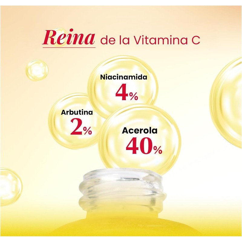 EQQUALBERRY Suero Facial Niacinamida 4% y Vitamina C 30 ml