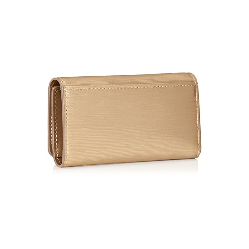 Patrick Cox Flag Enamel Key Case, gold