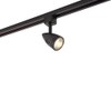 Saxby 71886 Bullett Matt Black IP20 Indoor GU10 Track Head