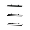 DanDiBo Wine Holder Metal Black Set of 3 Wine Rack