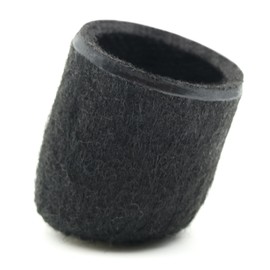 Design61 Set of 4 Felt Gliders Gliding Caps Felt Caps for Chairs Slanted with Tilt with a Diameter of 16 mm