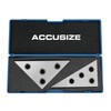 Accusize Industrial Tools Solid Angle Plate Set, 2 pc, 3610-9010