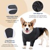 IDOMIK Dog Recovery Suit for Front Legs, Adjustable Dog Leg