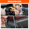 Car Interior Moulding Trim Strips, 33Ft/10M Universal Electroplating Decoration Filler