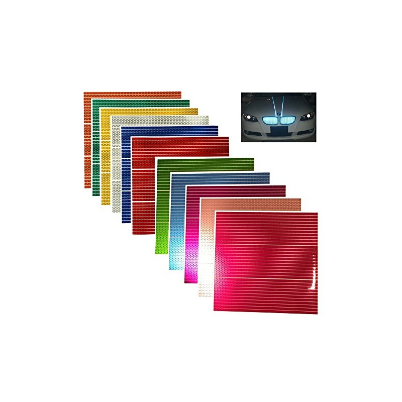 customTAYLOR33 High Intensity Reflective Tape Straight Strips (Many Colors) (Special
