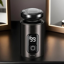 Men's Electric Razors for Shaving Face - Portable Small Electric Razor,Waterproof Beard Trimmer for Daily Use Gym Offices Travel Bathroom Outdoor Urgency