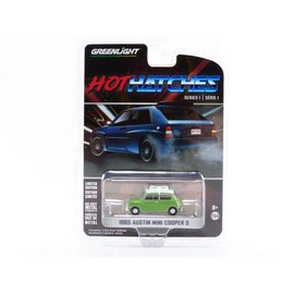 GREENLIGHT 1:64SCALE 1/64 Greenlight 1:64 Scale Hot Hatch Series 1 "1965 Austin Mini Cooper S with Roof Rack"
