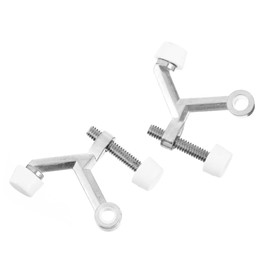 STOBOK 2pcs Door Top Door Bumpers Adjustable Hinge Pin Home Door Stopper Furniture Zinc Alloy Office