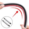 CARCOOL 2pcs Universal LED Car Daytime Running Lights Waterproof Headlight