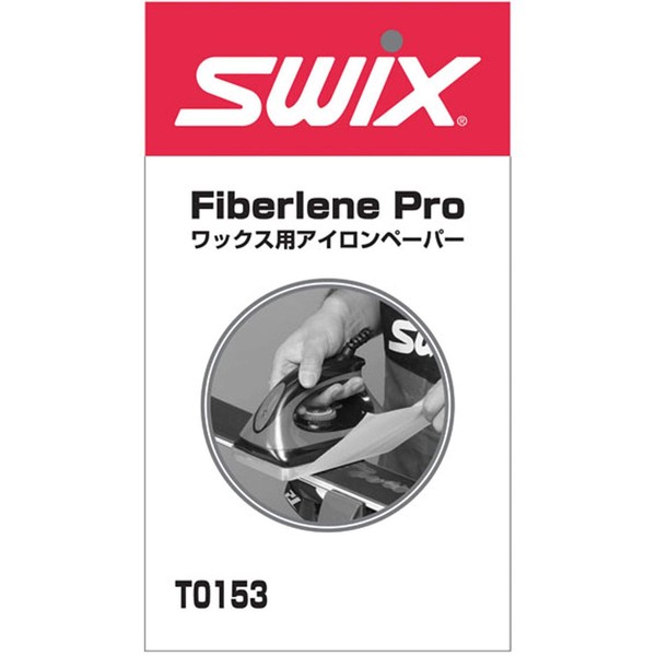 SWIX T0153L Fiber Lane Pro Paper for Skiing, Snowboarding, Tune-Up, Hot Wax, Made in Japan, 100 Sheets