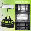 Scavata Wearable Cleaning Caddy Bag, Cleaning Caddy Supplies Organizer with