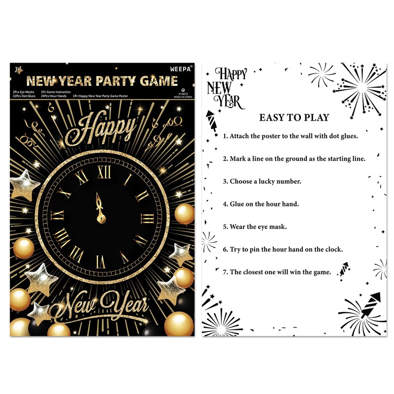 WEEPA New Year's Eve Game 2026 Happy New Years Eve