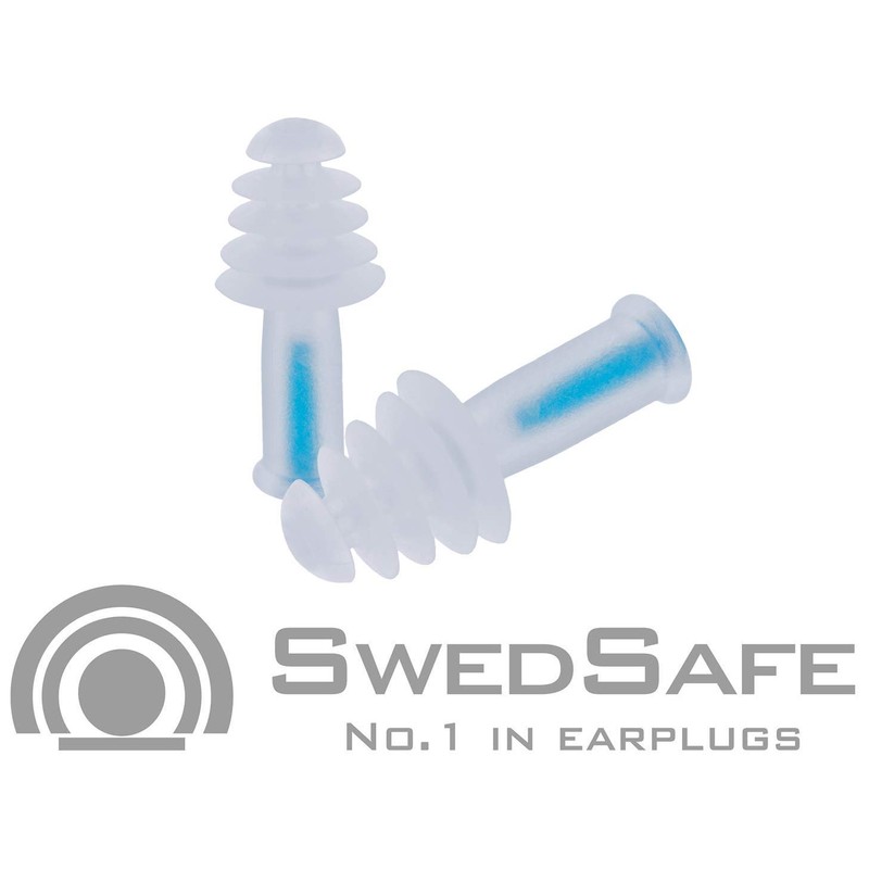 SwedSafe Ear Plugs for Flying - Men - Perfect for