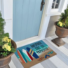 Liora Manne Frontporch Indoor Outdoor Rug - Novelty Design, Hand Hooked, Weather Resistant, UV Stabilized, Foyers, Porches, Patios & Decks, Arrf Ye Mateys, 2'6 x 4'