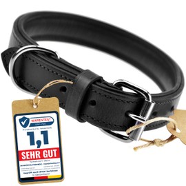 Schnüffelfreunde Leather Dog Collar