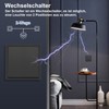 CNBINGO Toggle Switch Matt with Clamping Claws - Single Wall