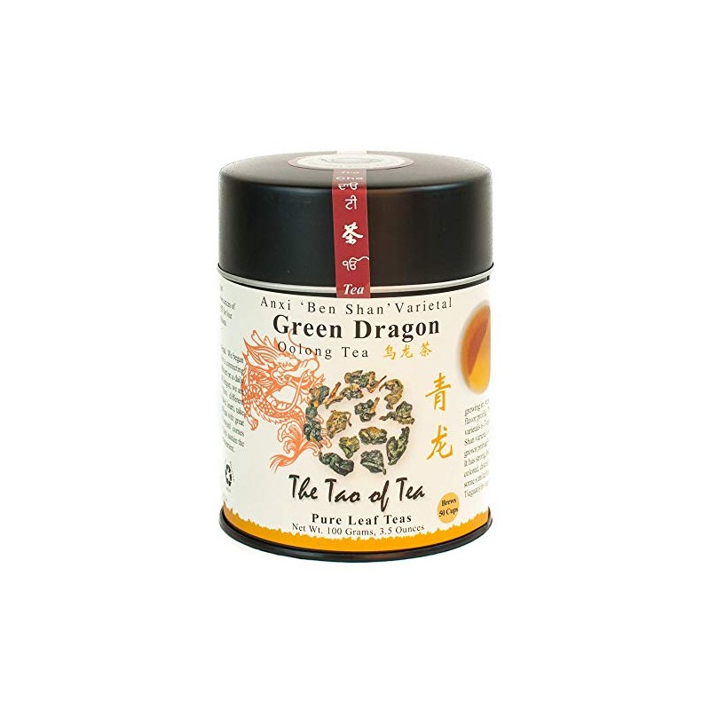 The Tao of Tea, Green Dragon Oolong Tea, Loose Leaf,