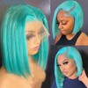13x6 HD Bob Lace Front Wig Human Hair for Black