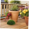 GANAZONO Artificial Moss Ball Planters Craft Moss Decor Topiary Balls
