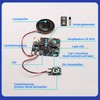 DONGKER Sound Module Button Control 8 m Adjustable Volume and